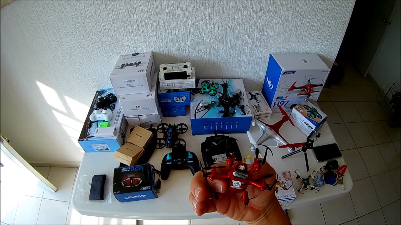 VUELO EN INTERIOR DEL MINI DRONE JJRC H20