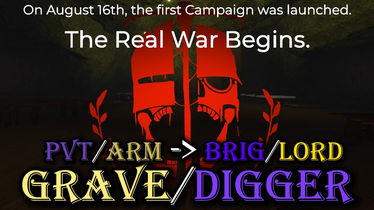 Roblox Grave/Digger - PVT/ARM to BRIG/LORD