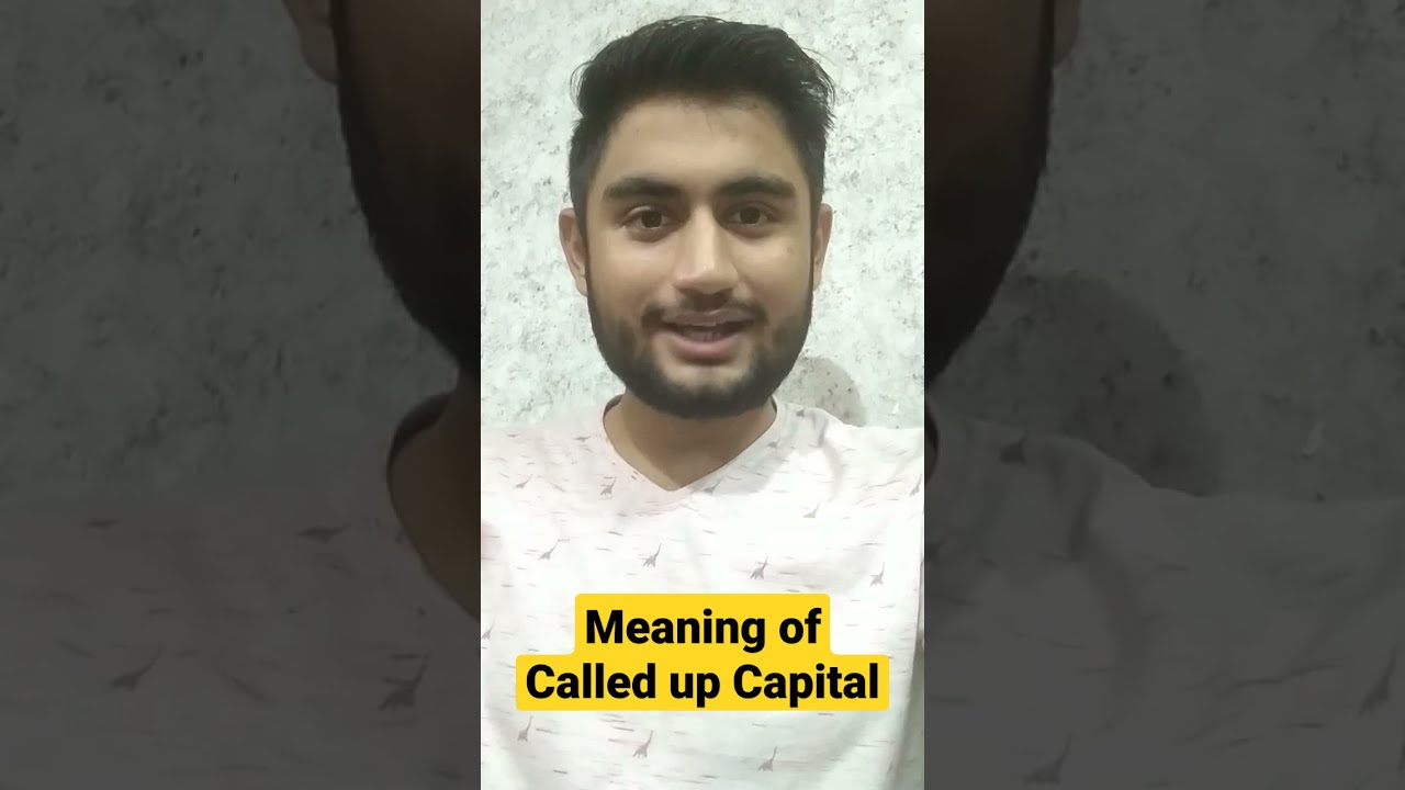 🔴 What is Called up Capital ? | Meaning | Share Capital | Shorts |