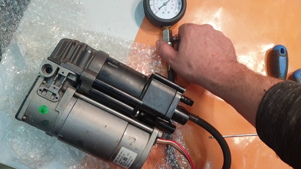 Reparare compresor perne aer suspensie BMW F11