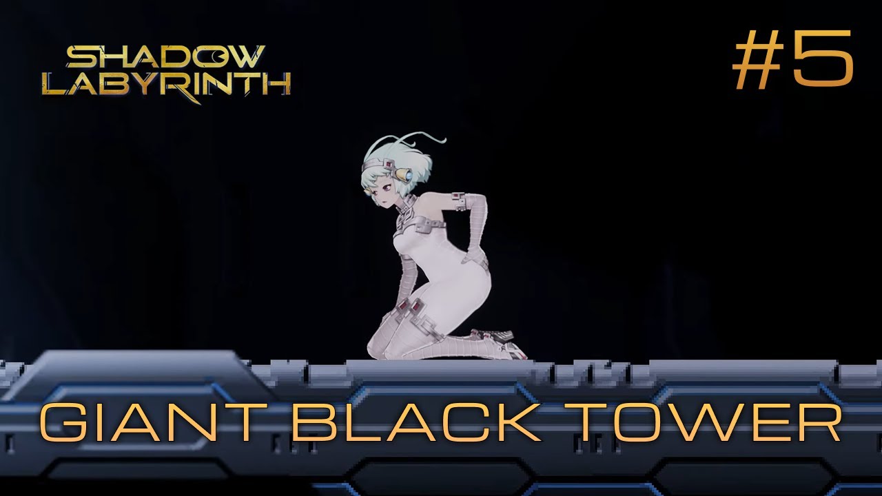 Shadow Labyrinth walkthrough #5 - Giant black tower - Block ability - All collectibles available 1st