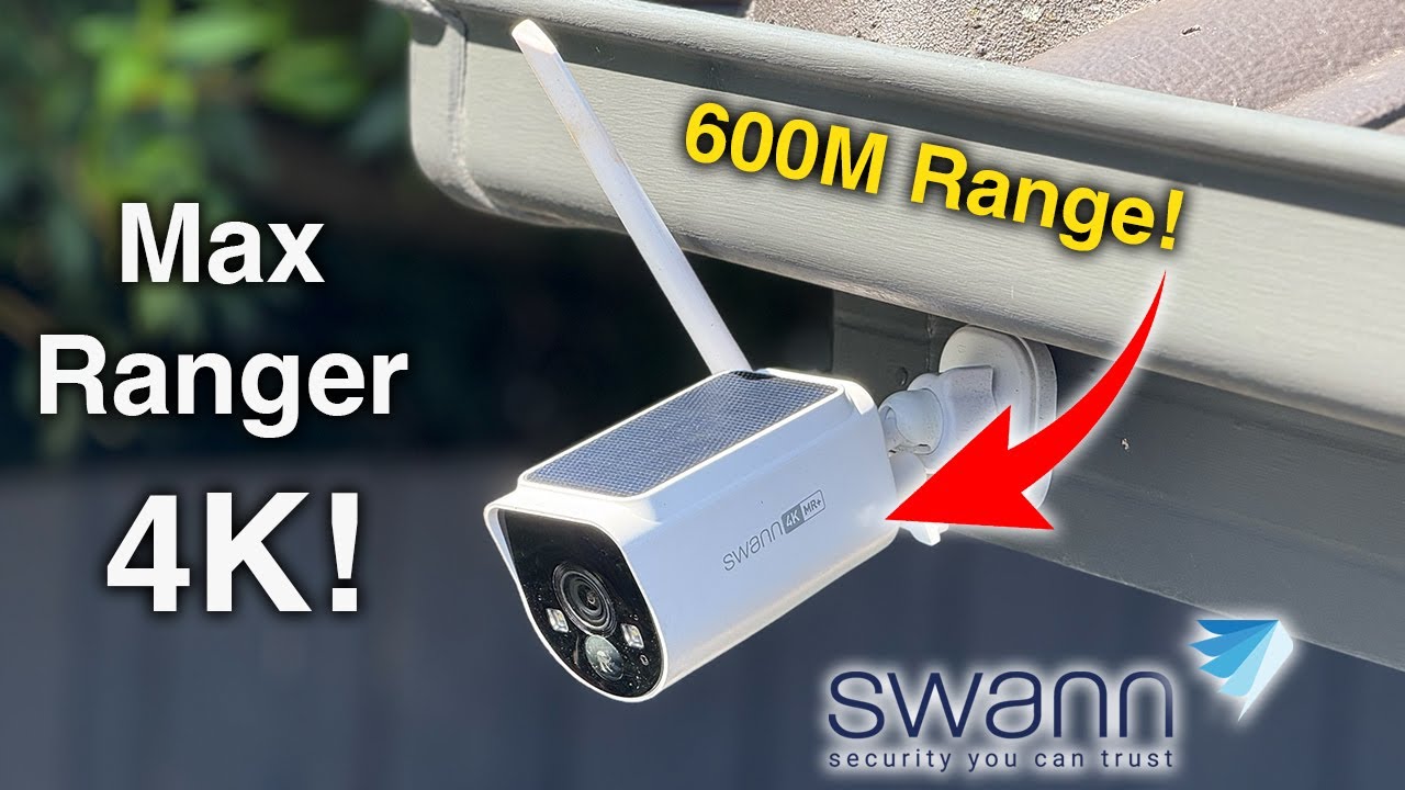 Лучшие камеры видеонаблюдения! Обзор камер Swann MaxRanger4K с солнечными панелями