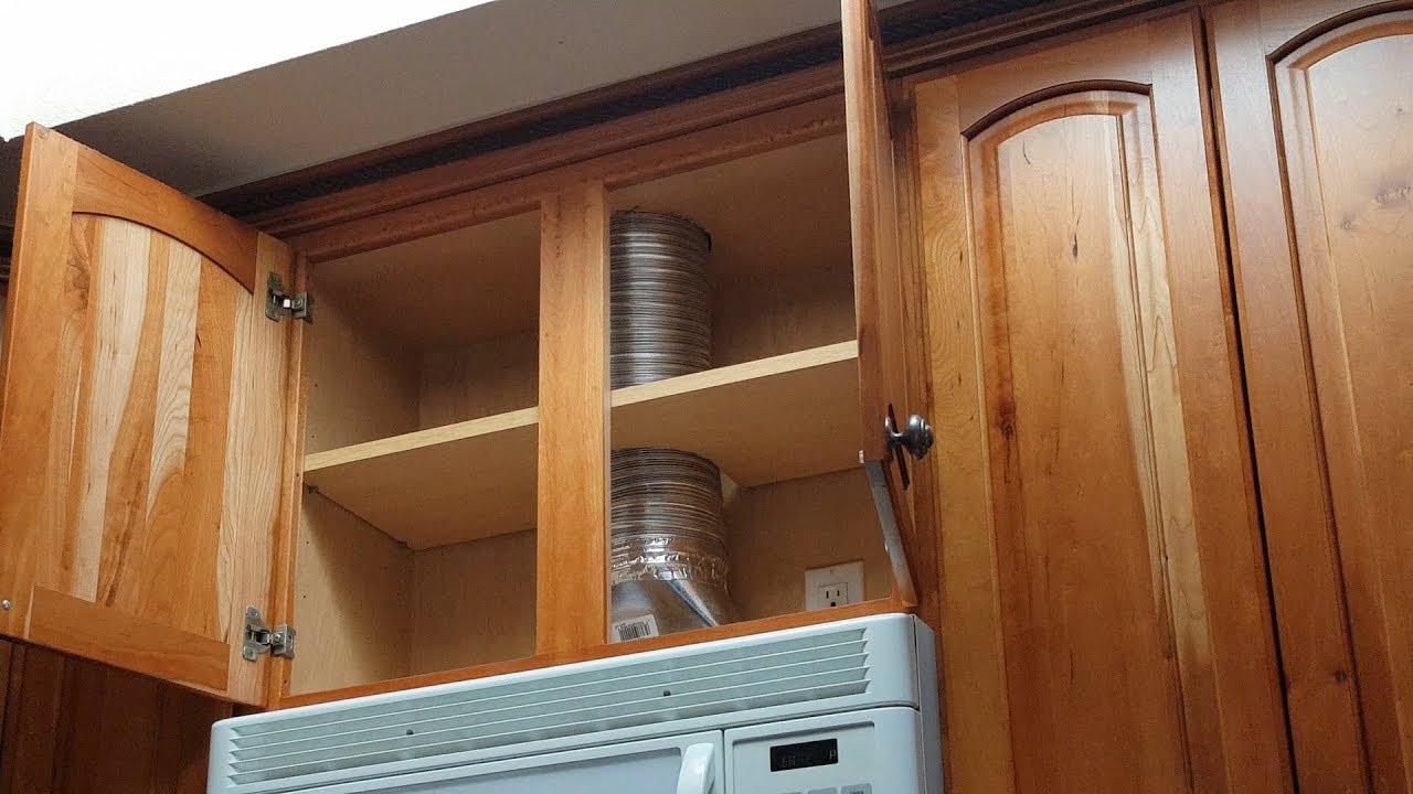 How to Install a Microwave Hood. Вытяжка для микроволновки