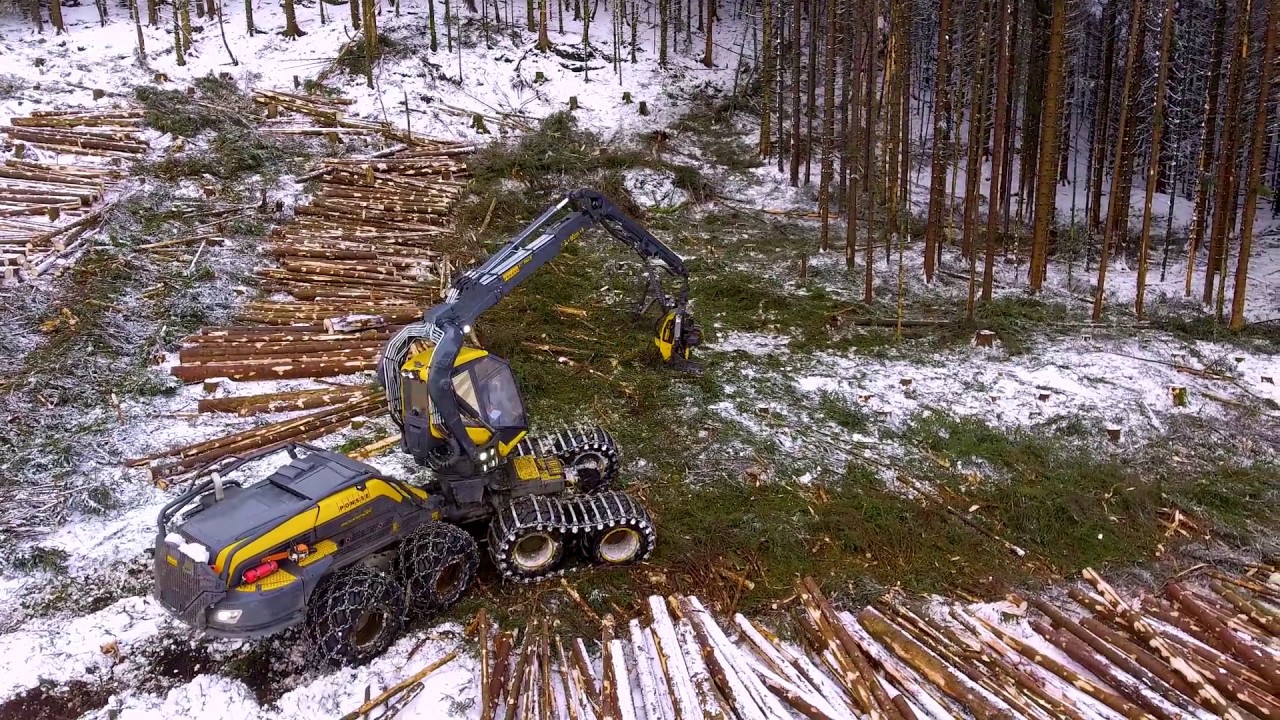 S&oslash;ndenaa Skogsdrift AS - Ponsse ScorpionKing H7 - North of Rogaland - Norway - 4K