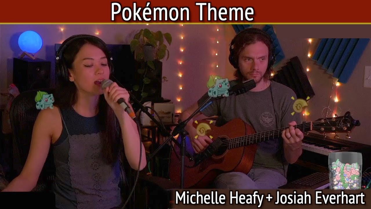 Pokémon Theme Song Cover | Michelle Heafy, Josiah Everhart