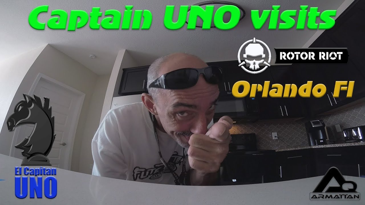 Captain UNO | One Handed FreeStyle FPV Pilot | Visits Rotor Riot HQ