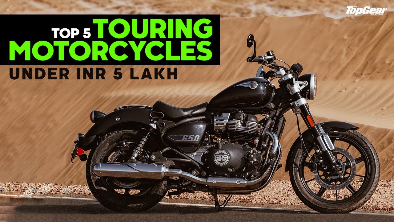 Top 5 Touring Motorcycles Under INR 5 Lakh | TopGear Fast-Lane