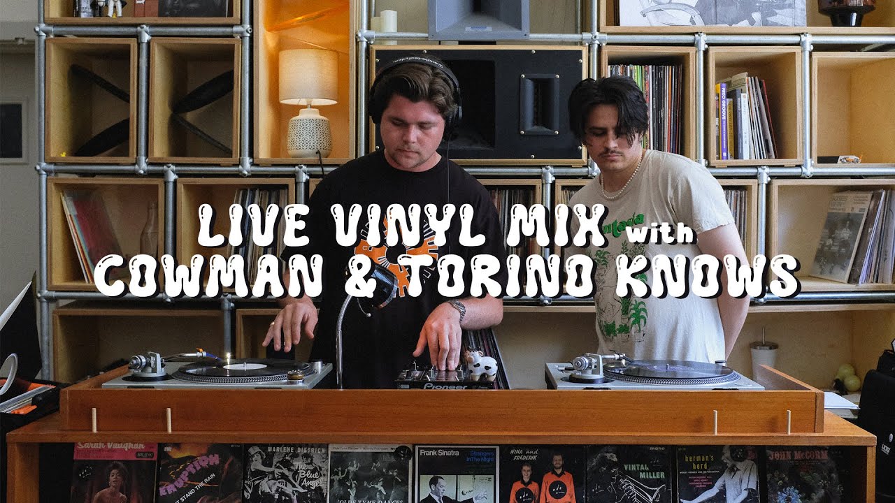 Afro, Disco, Jazz & Broken Beat Vinyl Mix | Cowman & Torino Knows (Live at Ode to Sirens)