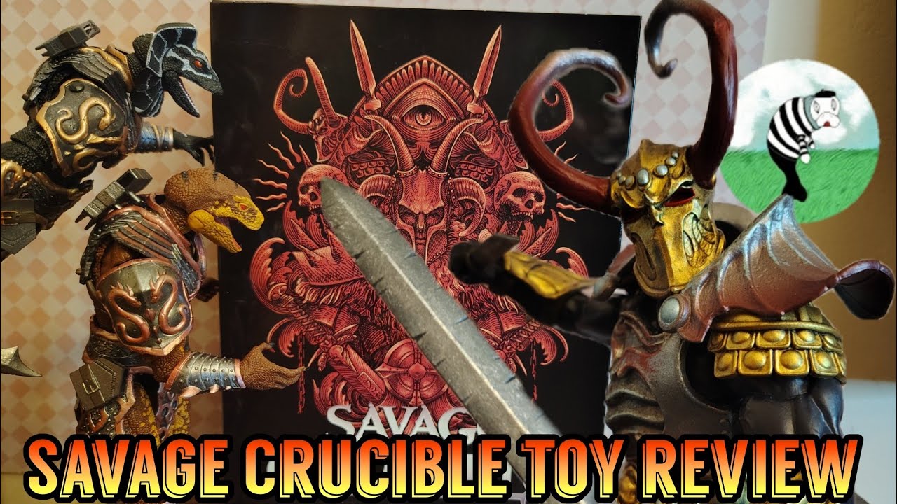 Savage Crucible Wave 2 Nashorn the Disinherited Toy Review