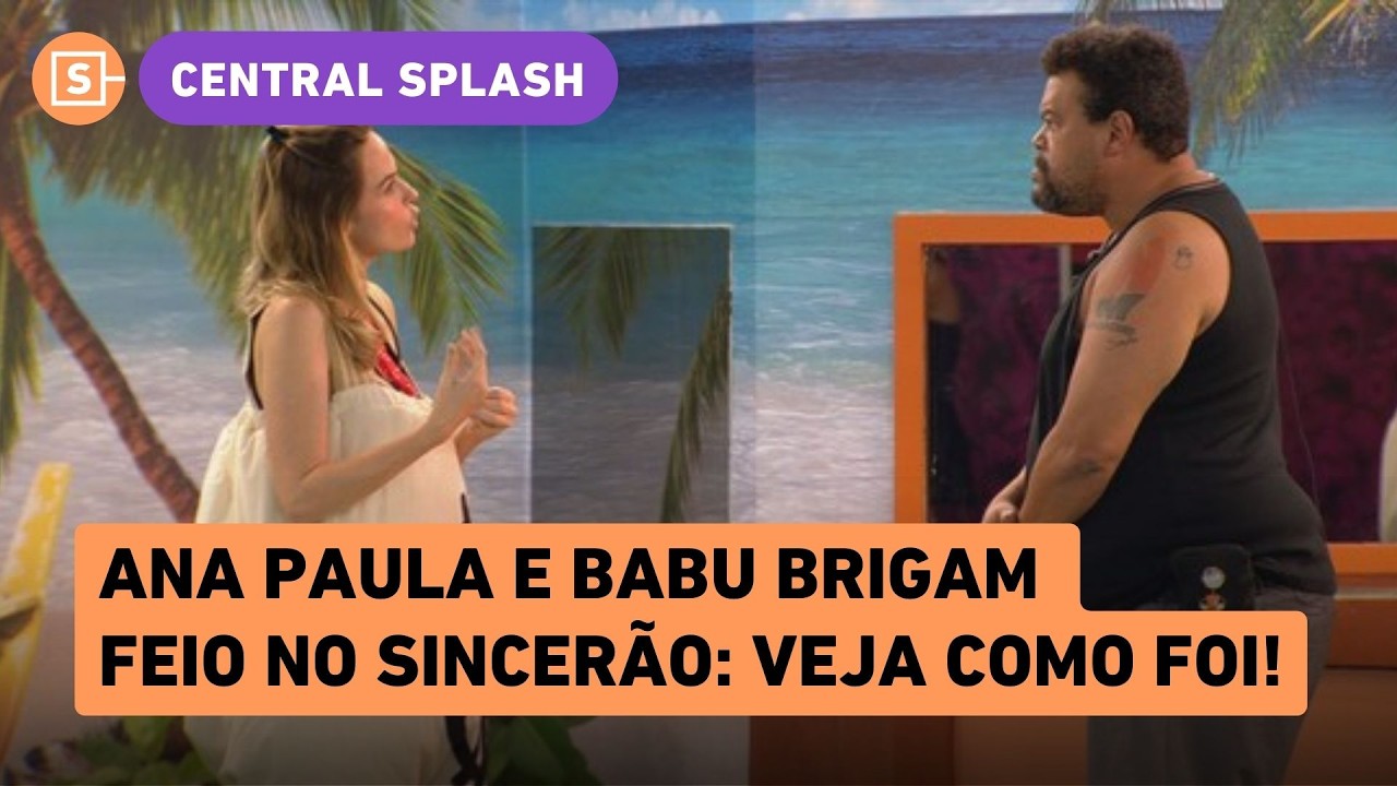 Ana Paula e Babu se confrontam no BBB 26: acusações de traição, desculpas à Milena, Karol Conká e+