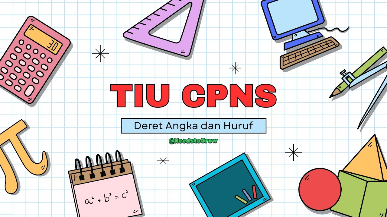 CPNS TIU - Deret Angka dan Huruf (NtoG)