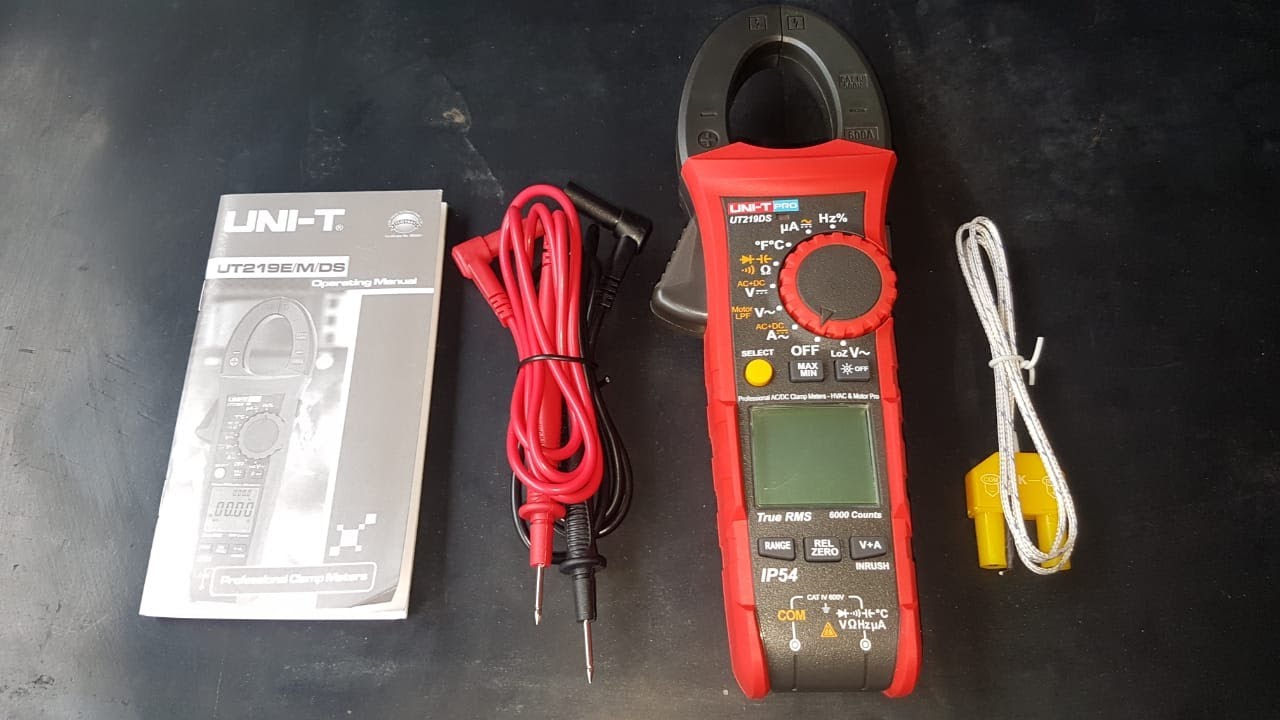 Unboxing alicate amperimetro UT219DS