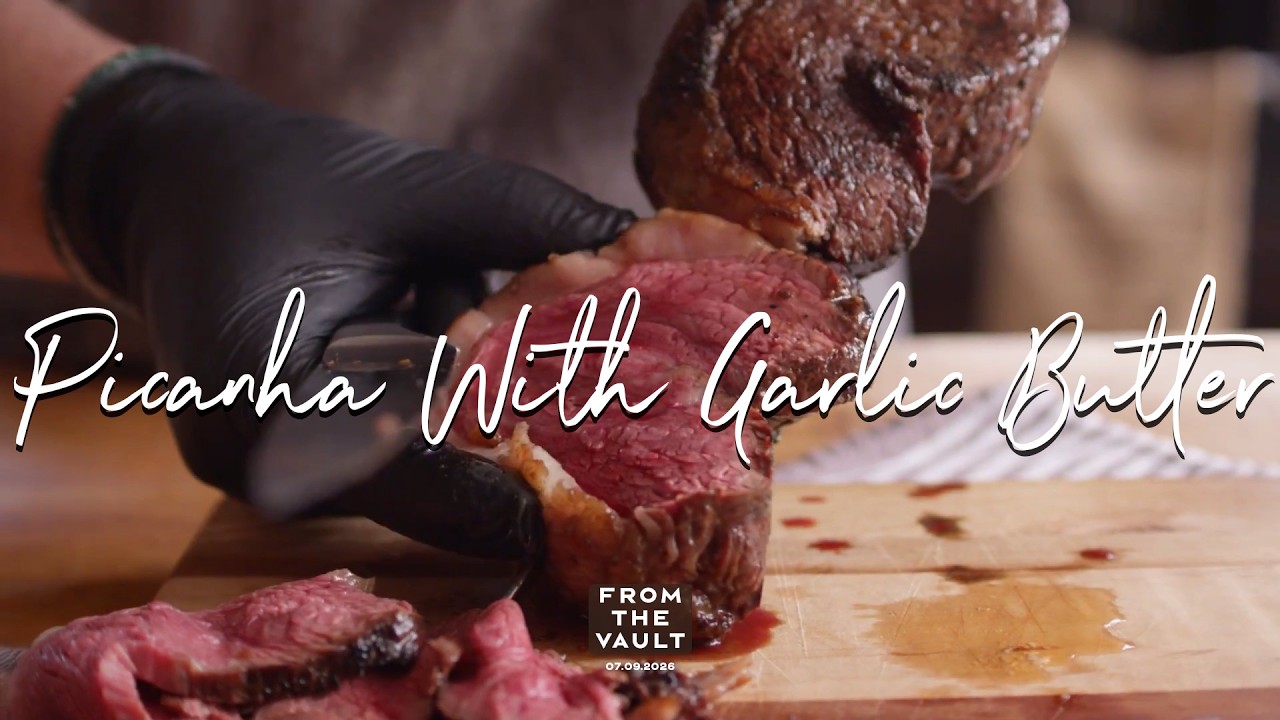 Prime Picanha Seared Over Live Charcoal | Flare-Up Char Technique