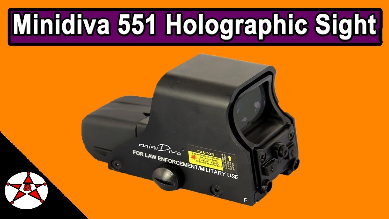 Minidiva 551 Red and Green Illumination Holosight Review