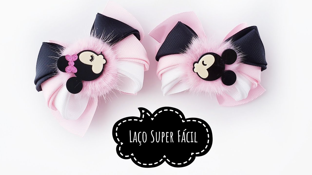 Laço Gutta Camadas - Laço fofo - Laço super Fácil - Laço Iniciante