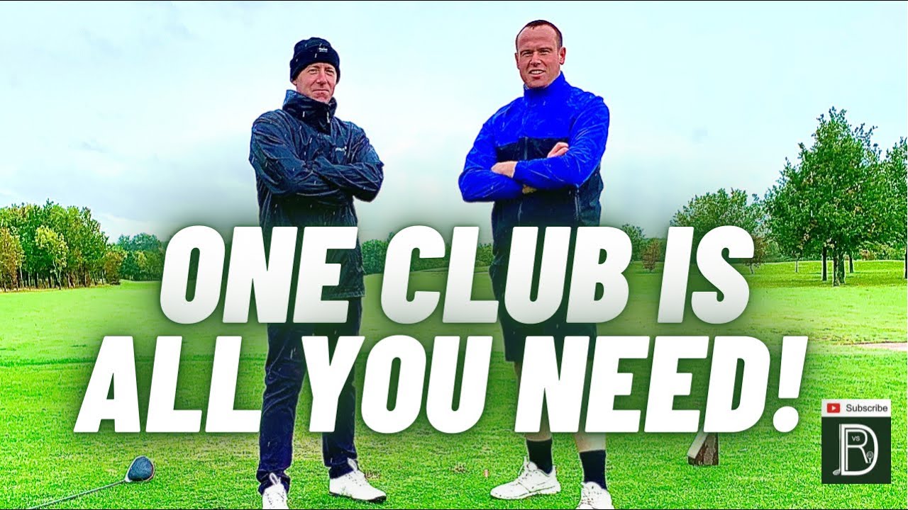 One Club Challenge!  @GOLFDreamvsReality