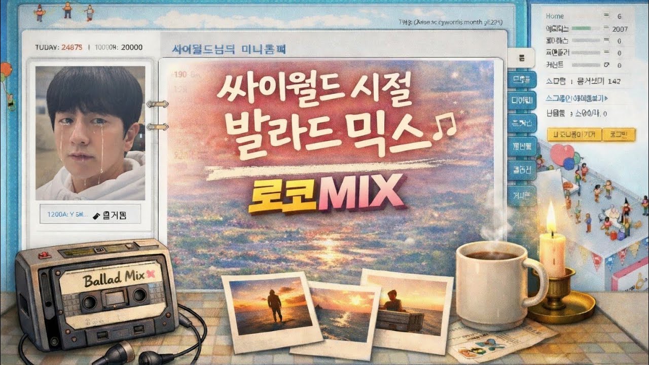📟 싸이월드 감성 ON 💕｜추억 속으로 돌아가는 노래들