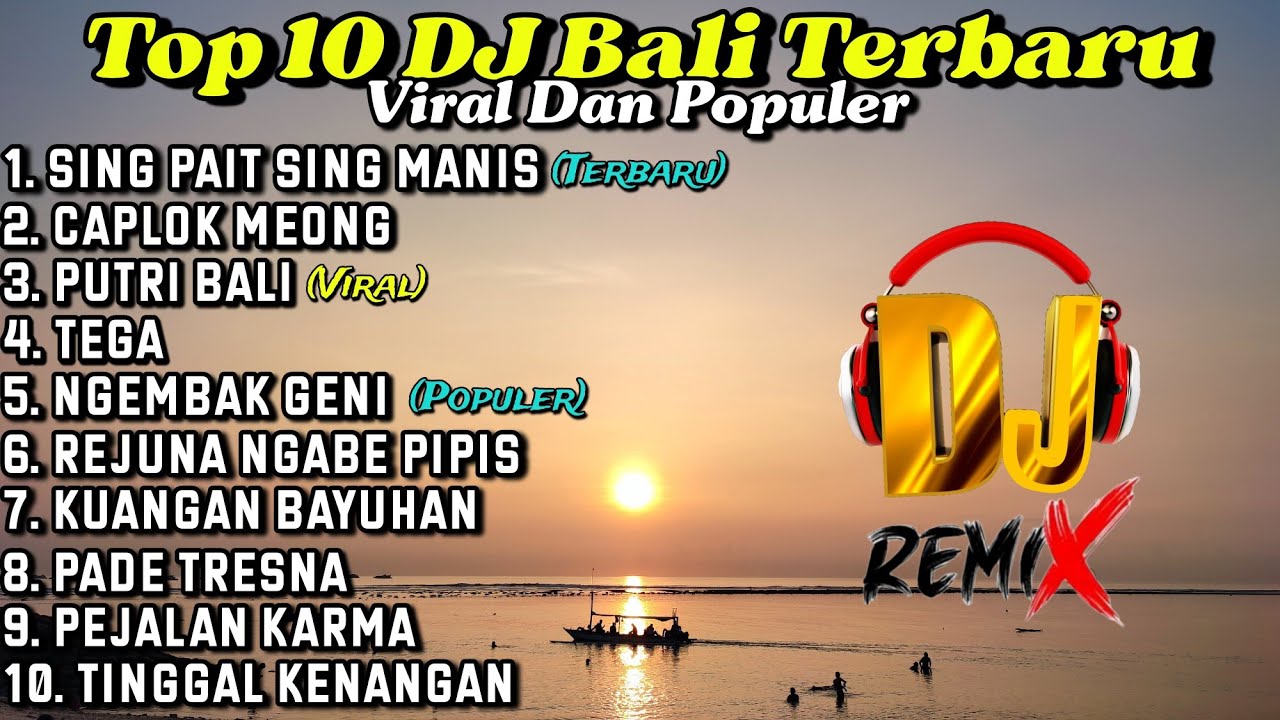 Kompilasi 10 DJ Bali Terbaru Dan Viral 2024 Remix Full Bass || Rean Fvnky