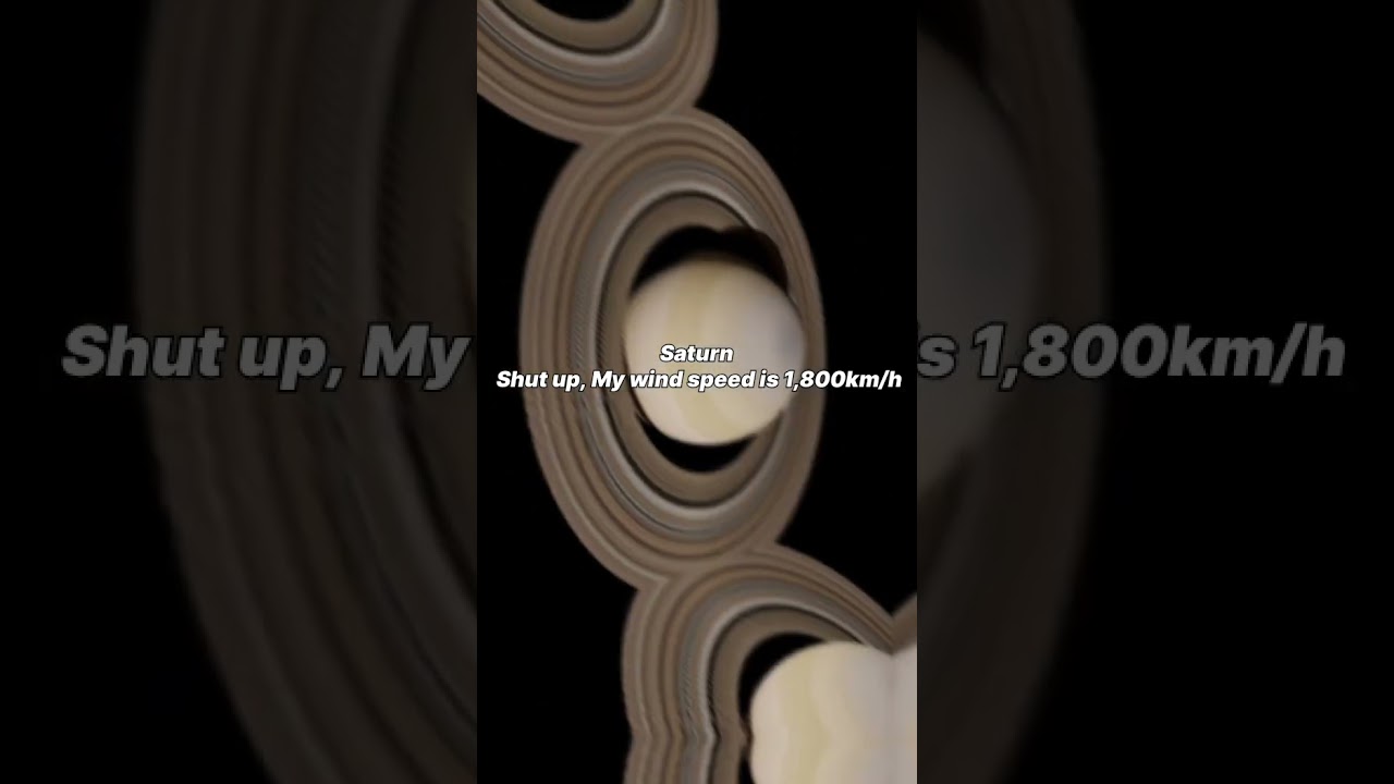 Fastest wind on different planets #earth #space #Auroraaerospace