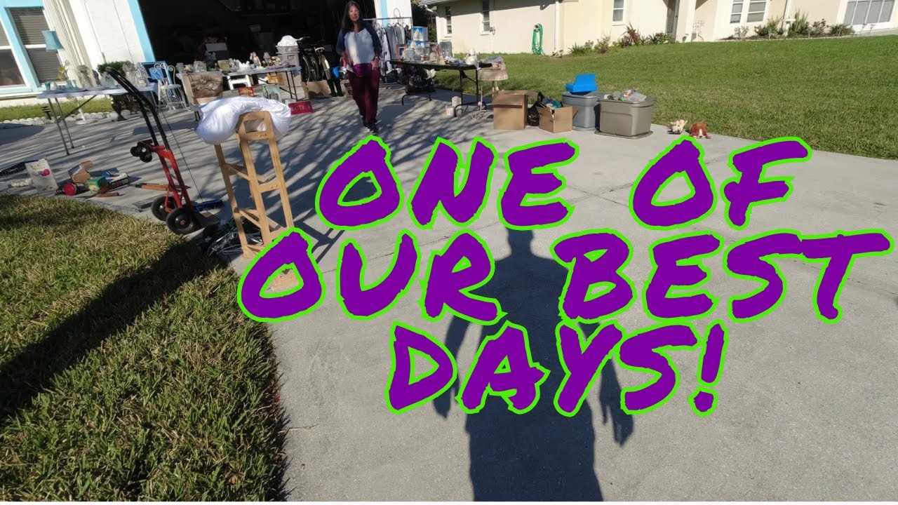 Insane Deals Found At Huge Neighborhood Garage Sale!