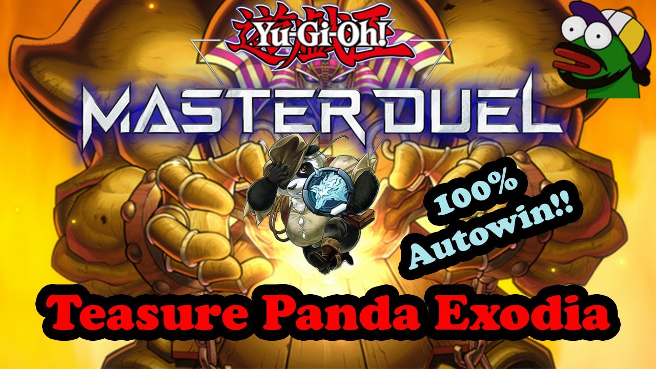 *100% AUTO WIN* THE BEST WAY TO EXODIA IN MASTER DUEL - TREASURE PANDA EXODIA DECK PROFILE