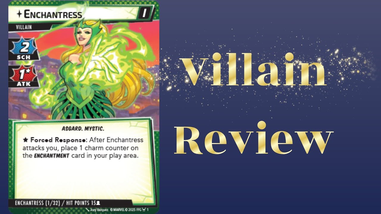 Marvel Champions Enchantress Villain Review