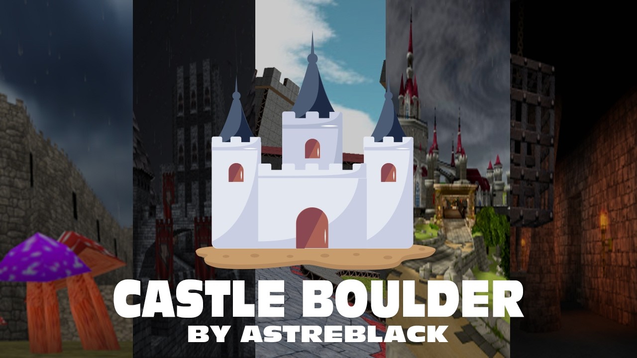 [Re-Volt/RVGL] Castle Boulder (Schwarz)