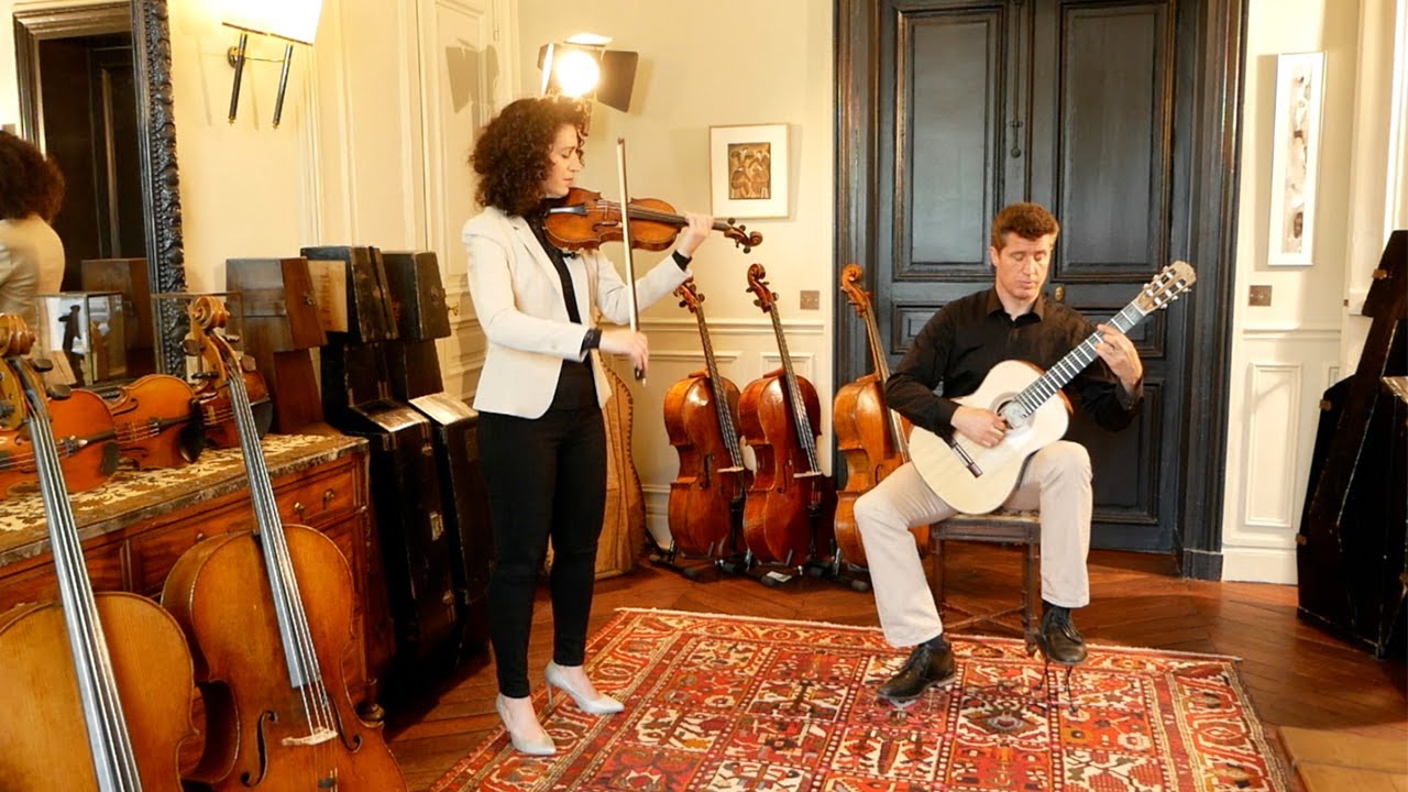 Saténik Khourdoïan et Emmanuel Rossfelder - Kreisler - Paganini