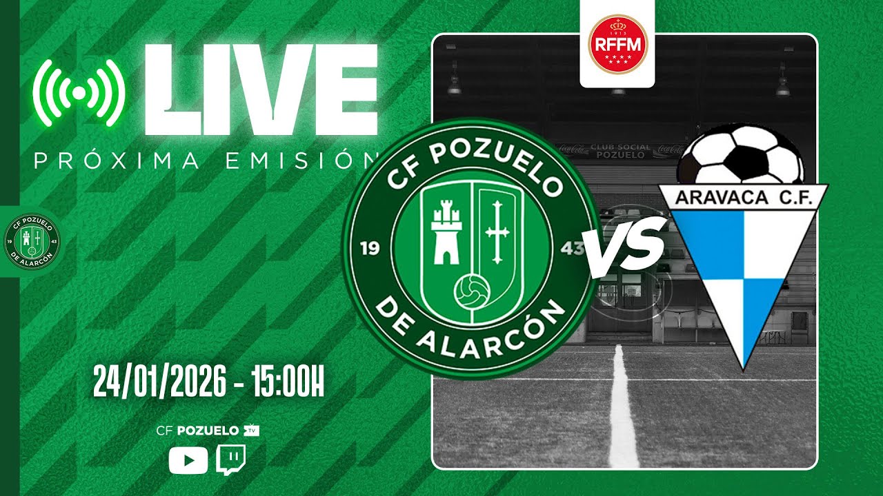 🔴 DIRECTO | CF POZUELO INFANTIL A 🆚 ARAVACA CF | J15