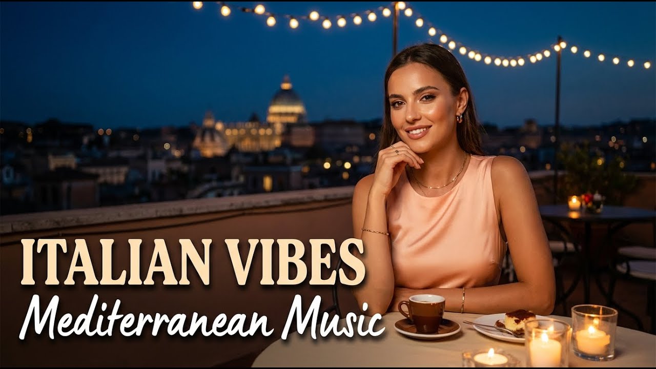 Italian Summer Vibes 🇮🇹 Mediterranean Music 2+ Hours | Amalfi Coast & Lake Como 4K Relaxation