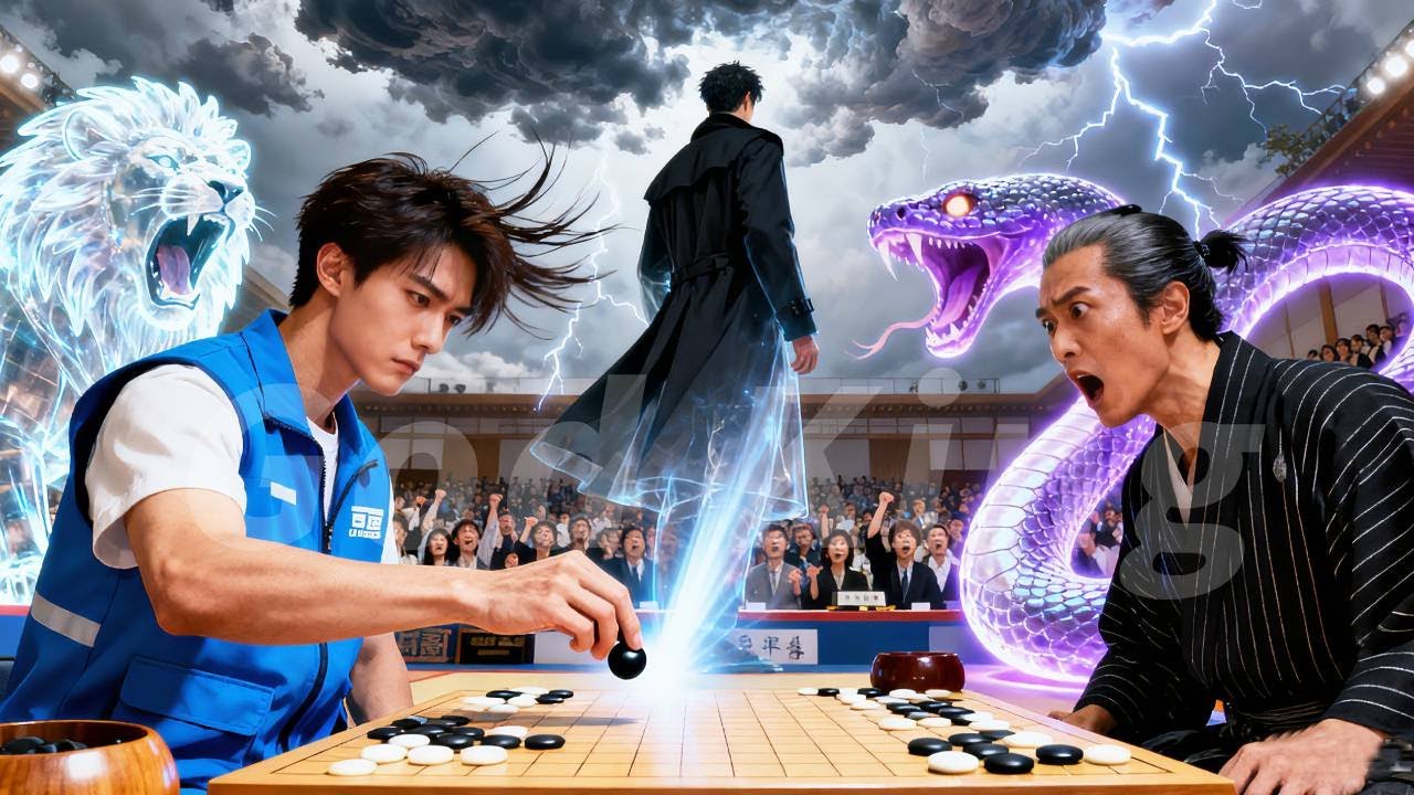 Delivery man is secretly a Go god! Invaders provoke&mdash;one move rules all!