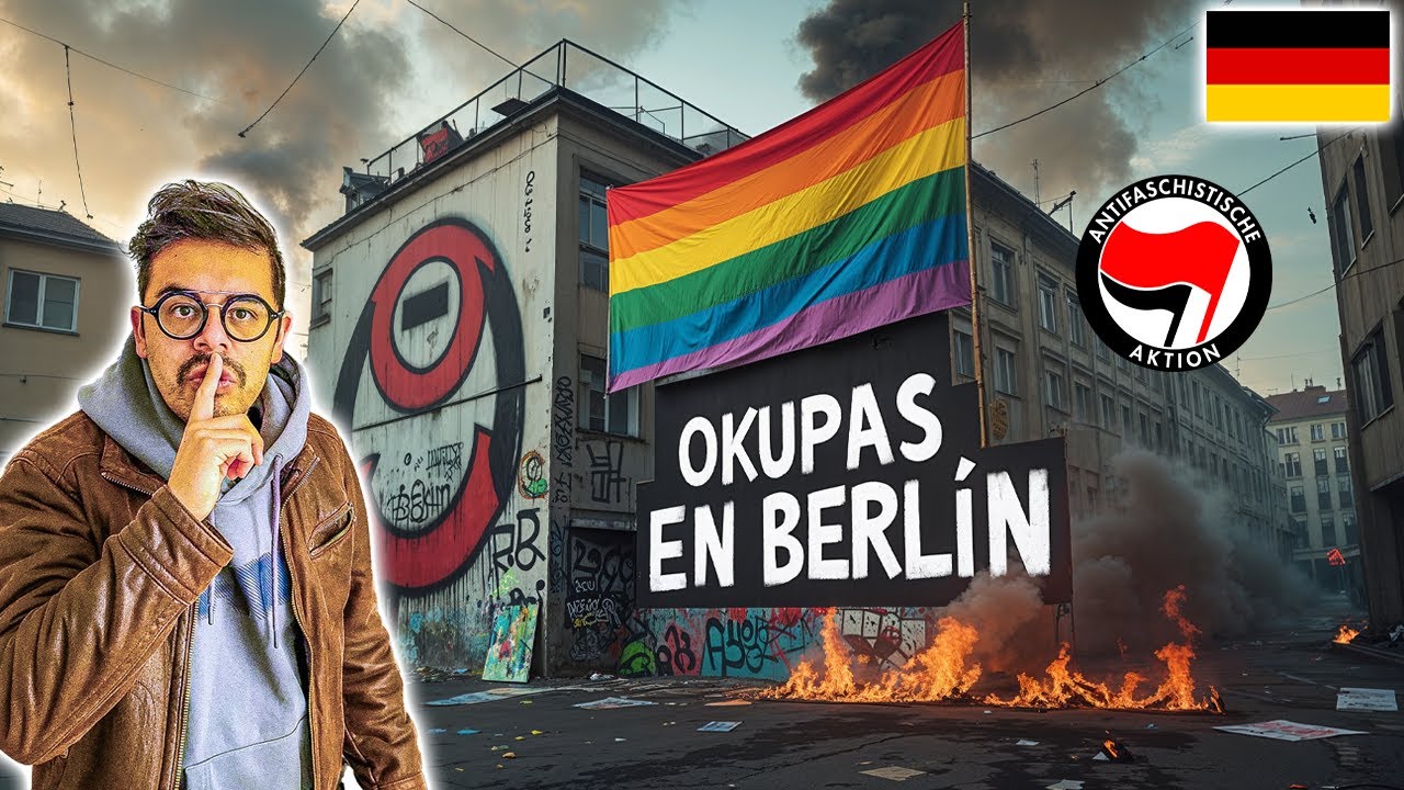 💥Lo QUE NO SABIAS de los OKUPAS en BERLIN 😮⛔ ALEMANIA 🇩🇪