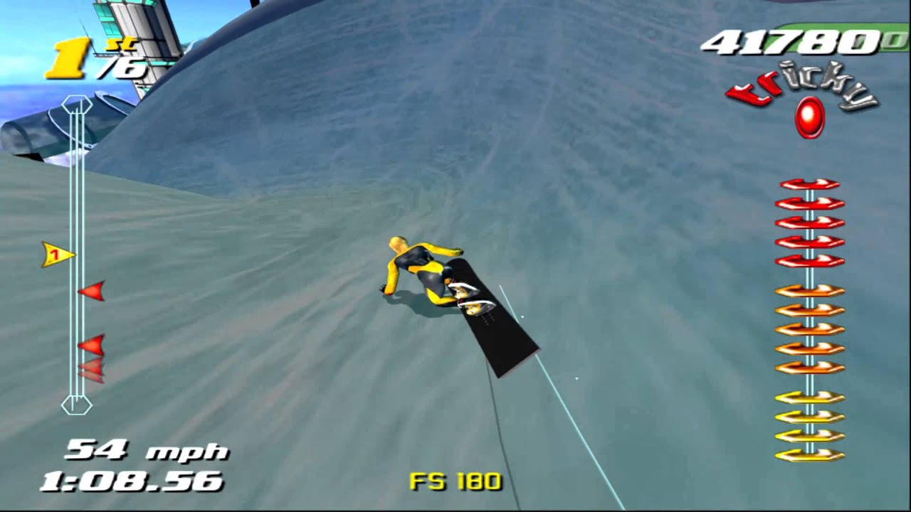SSX Tricky - Elise World Circuit ~ Aloha Ice Jam Race