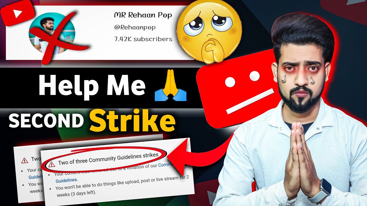 My Channel Delete Help me No More😥 | Mr Rehaan pop
