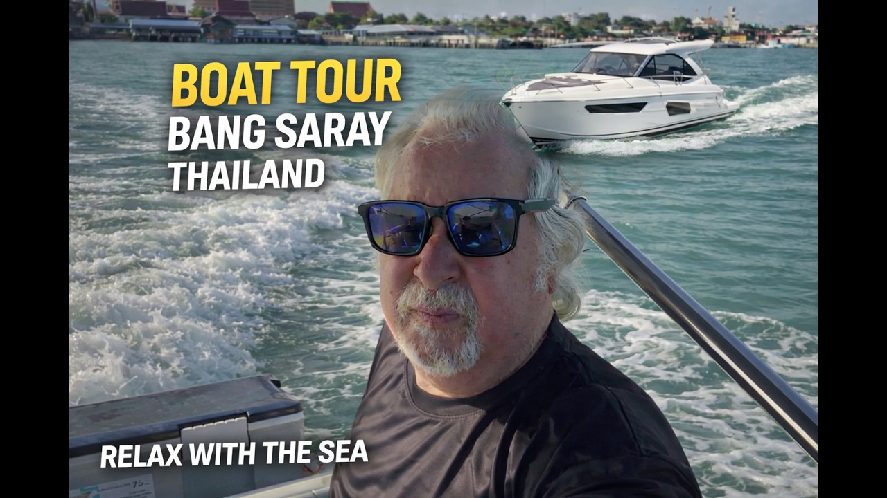 Boat Tour Bang Saray Thailand | Relaxing Sea Trip