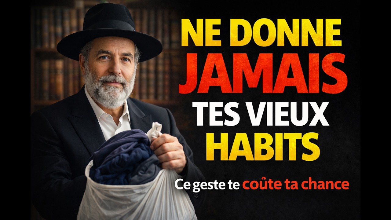 Ne donne JAMAIS tes vieux Habits sans ce geste — tu perds ta chance sans le savoir