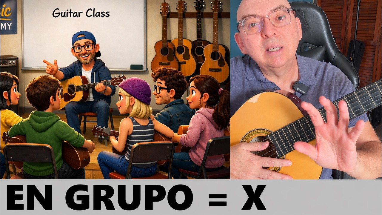 Clases Grupales de Guitarra: Por qué NO te las recomiendo