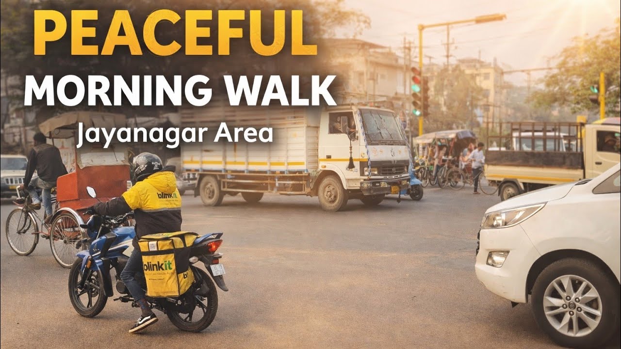 Jayanagar streets at morning time || Assam || @Openskyodyssey #walking  #openskyodyssey #travel 