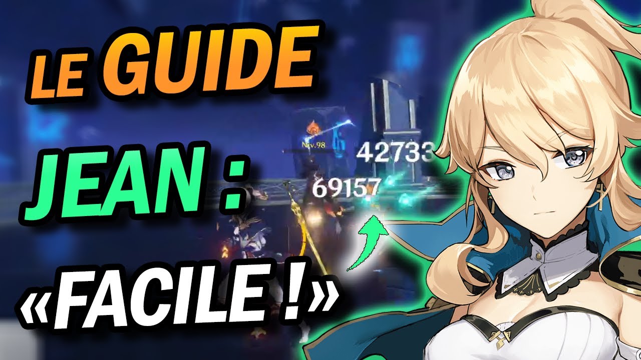 GUIDE complet JEAN ! Trop FUN ! Quels artefacts, armes, comment la jouer ? Genshin Impact