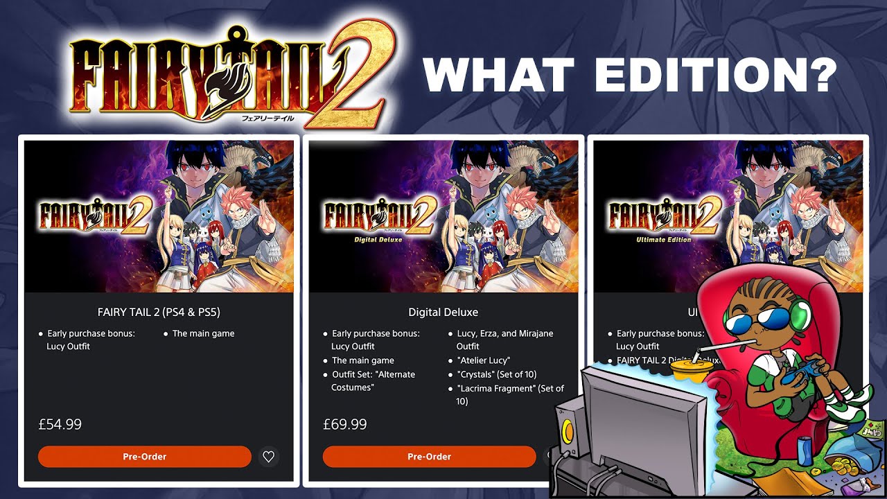 What Edition of FAIRY TAIL 2 Should You Buy? | Full FAIRY TAIL 2 Edition Breakdown