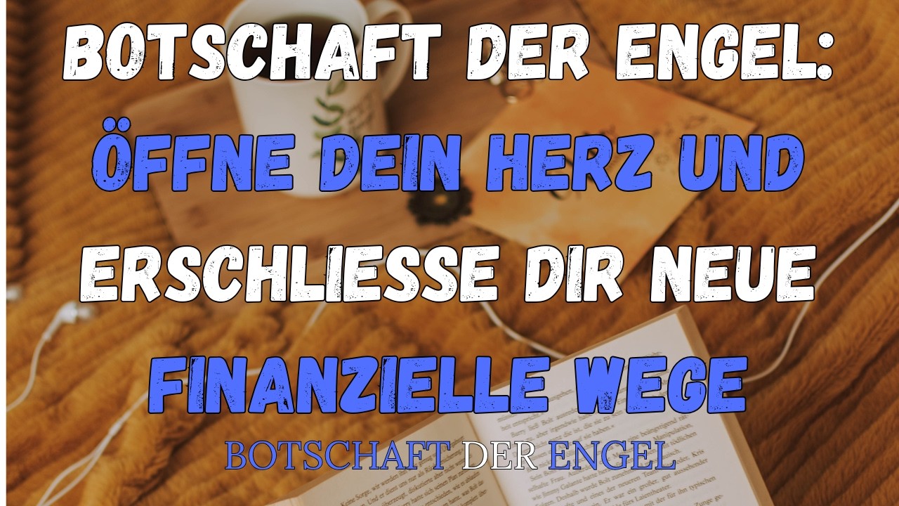 Botschaft der Engel: Öffne dein Herz und erschließe dir neue finanzielle Wege