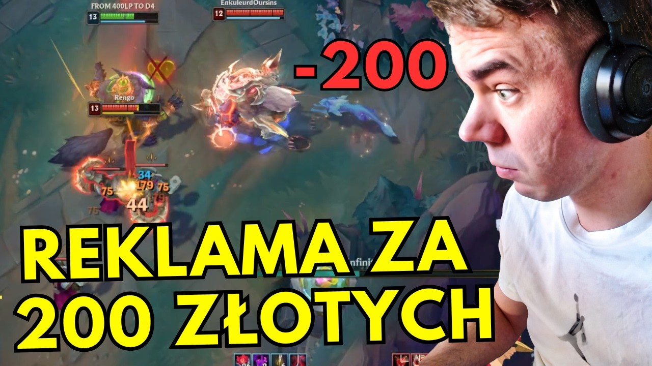 RANDOMBRUCE WYKPUJE REKLAME ZA 200 ZŁ | IDIOTO ODPORNY WARWICK
