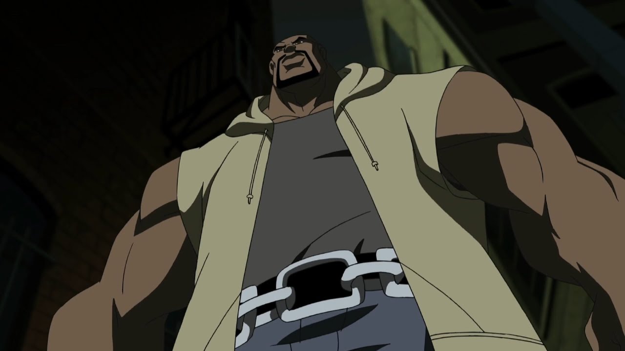 Luke Cage action scenes from the cartoons Compilation(2012-2015)
