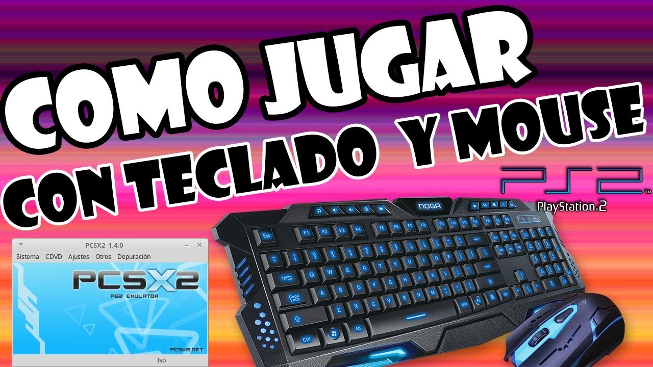 PCSX2: Como Jugar con Teclado y Mouse en el Emulador de Playstation 2