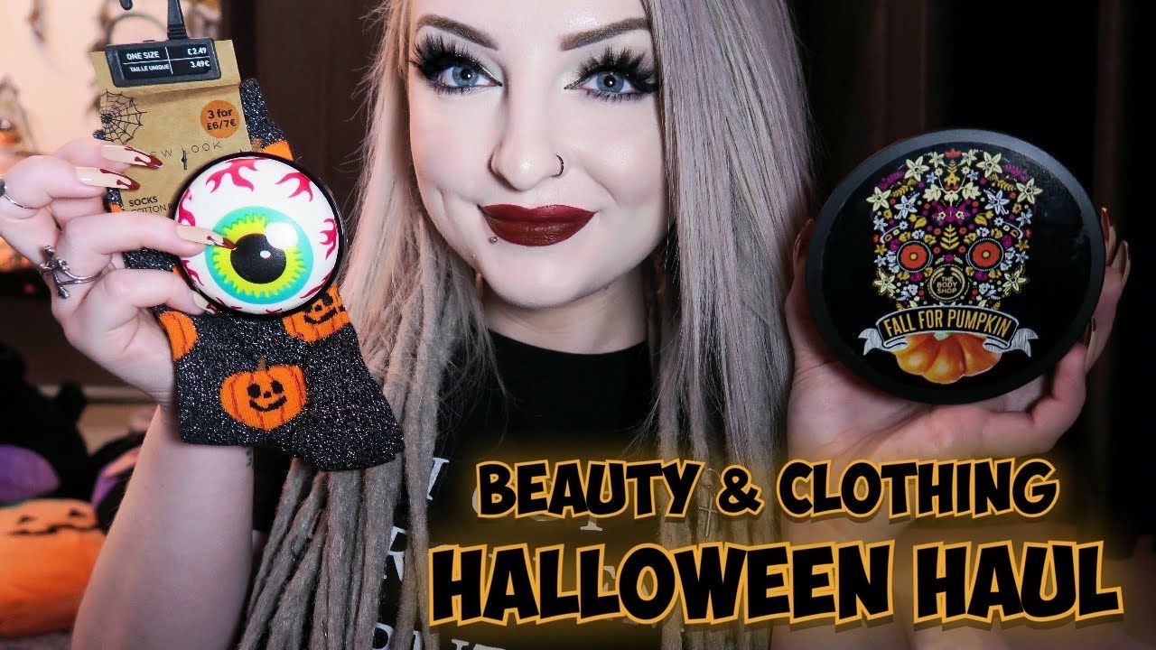 Halloween Make Up, Beauty & Clothing Haul 2019