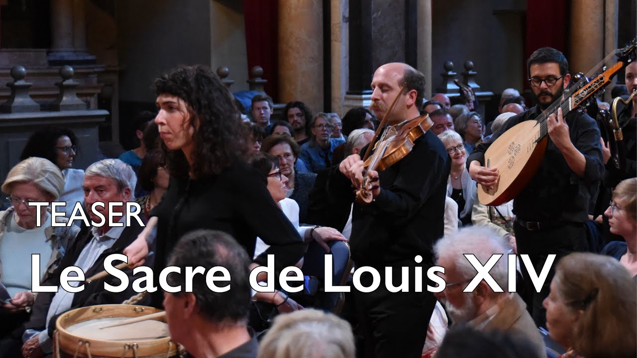 Teaser « Le Sacre de Louis XIV » | Ensemble Correspondances