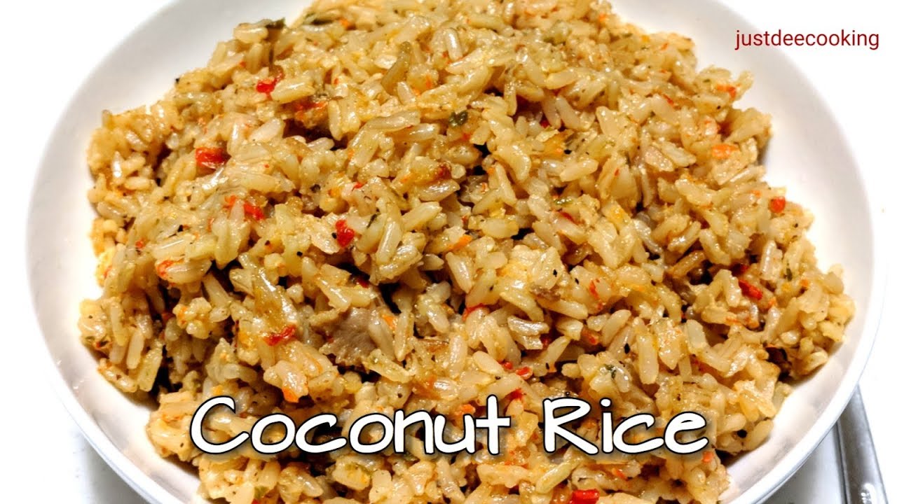 How to Make Coconut Rice / Coconut Brown Rice