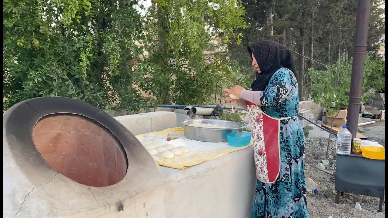 TEK BAŞIMA 52 TANE EKMEK YAPTIM ✅ ÖRME TANDIRDA EKMEK YAPMANIN TADI BAŞKAYMIŞ #tandırbread