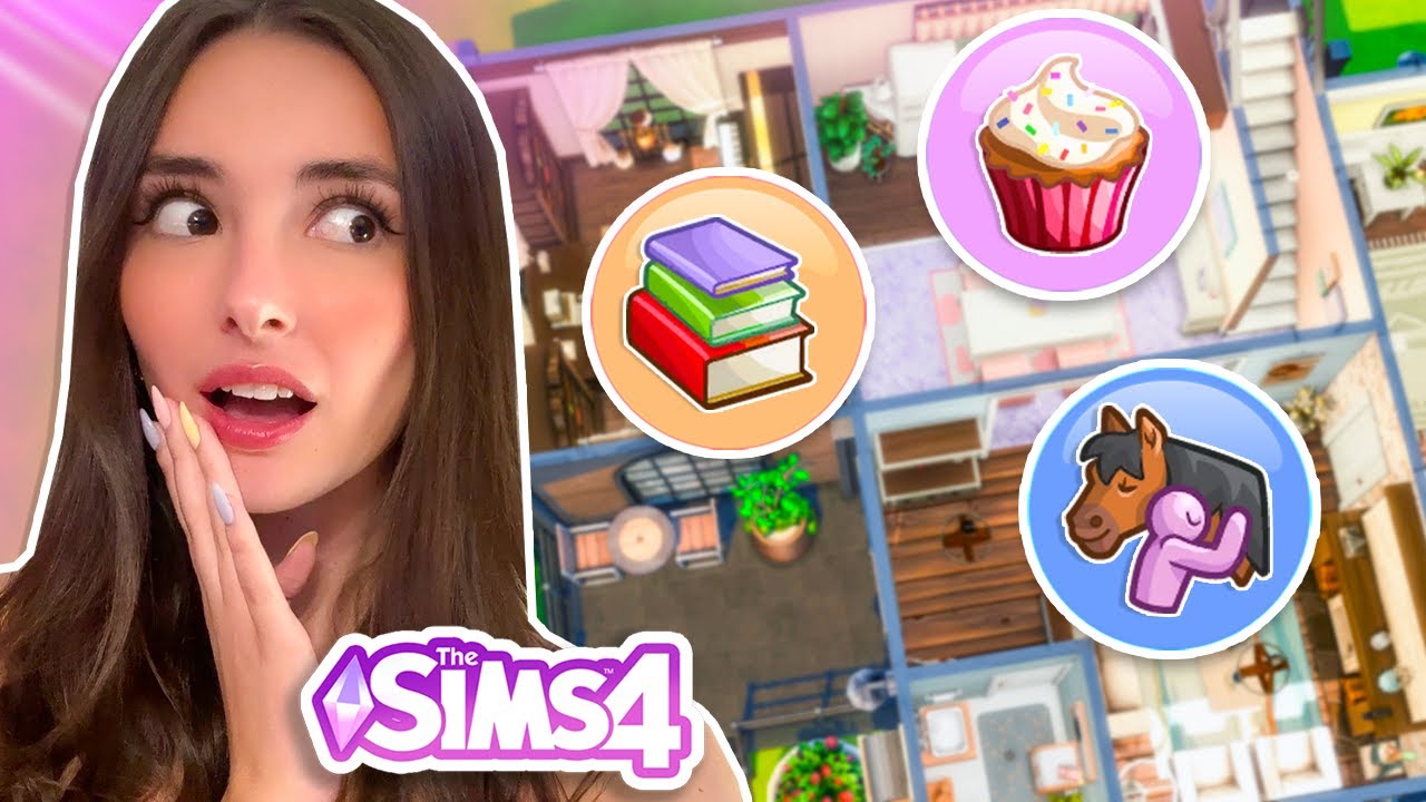 The Sims 4 but Every Room is a Different STYLE!