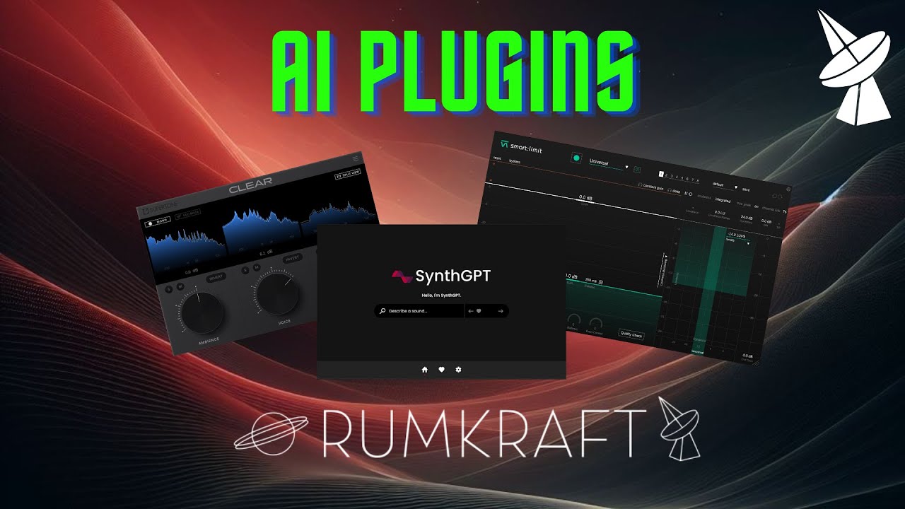 Rumkraft TV - A.I. should we be afraid. Goyo/Clear x Sounds.Studio x Sonible smart EQ Reverb Limiter
